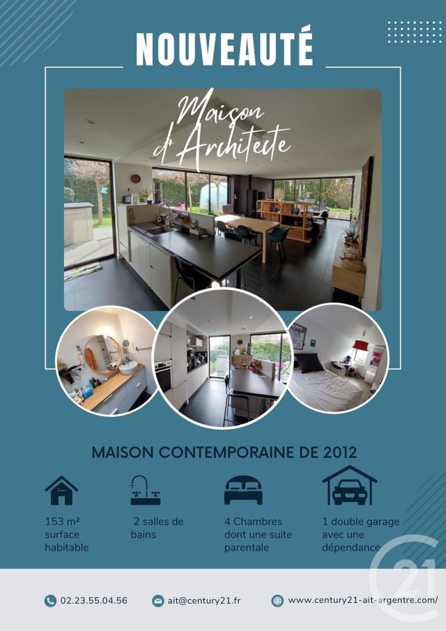 Maison à vendre CHATEAUBOURG