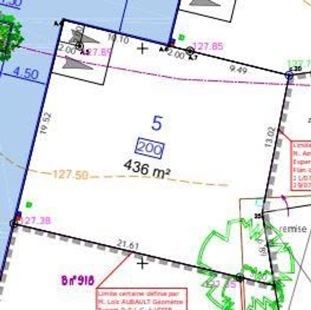 terrain à vendre - 436.0 m2 - MONDEVERT - 35 - BRETAGNE - Century 21 A.I.T